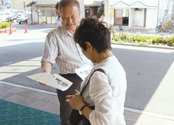 ペア職場で元気に地域訪問