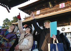 元旦は善光寺詣りと歴史散歩