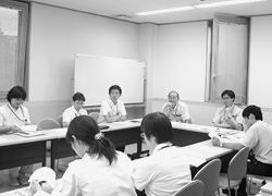 松本協立病院の職場代表者会議でさっそく学習会（6/13）