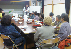 飯田市千代下村地区での学習会