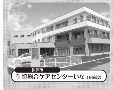 伊那市　生協総合ケアセンターいな （９施設）